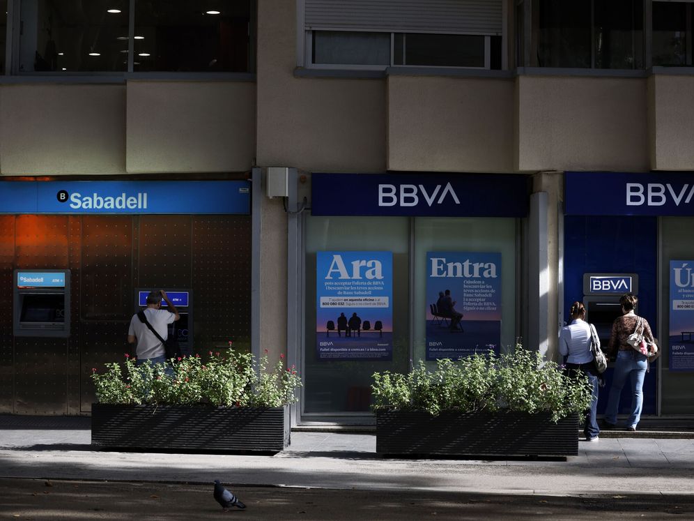 Agitación en bolsa tras el no a la opa: BBVA se dispara un 6% y ...