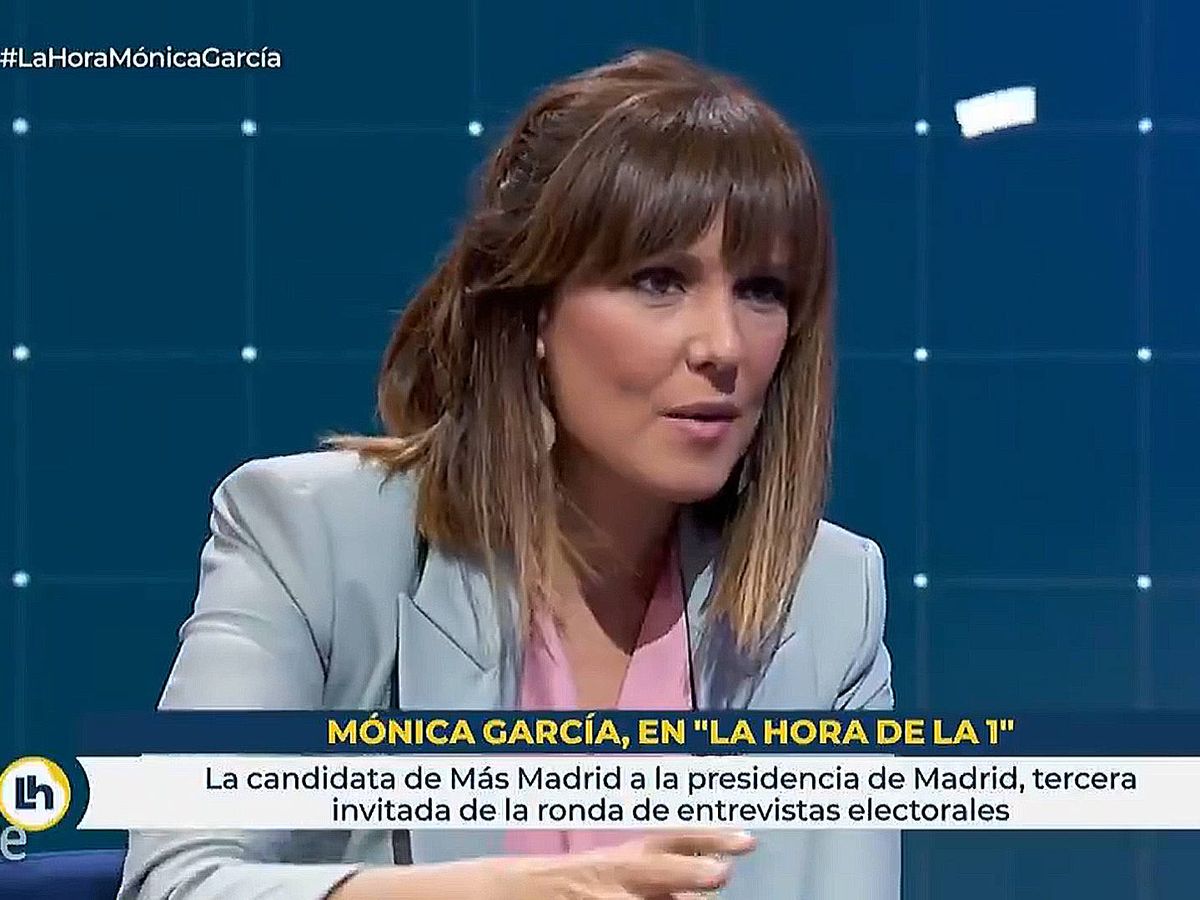 Foto: Mónica López, en 'La hora de La 1'. (TVE)