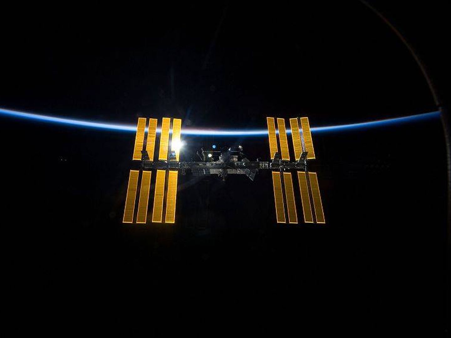 La Estación Espacial Internacional. (Wikipedia)