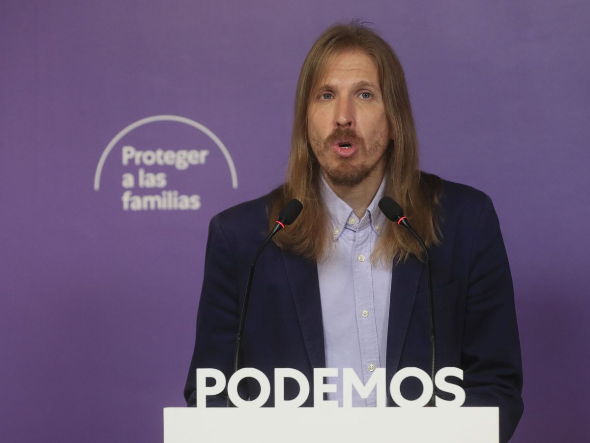 Foto: El portavoz de Podemos, Pablo Fernández. (EFE/ Fernando Alvarado)