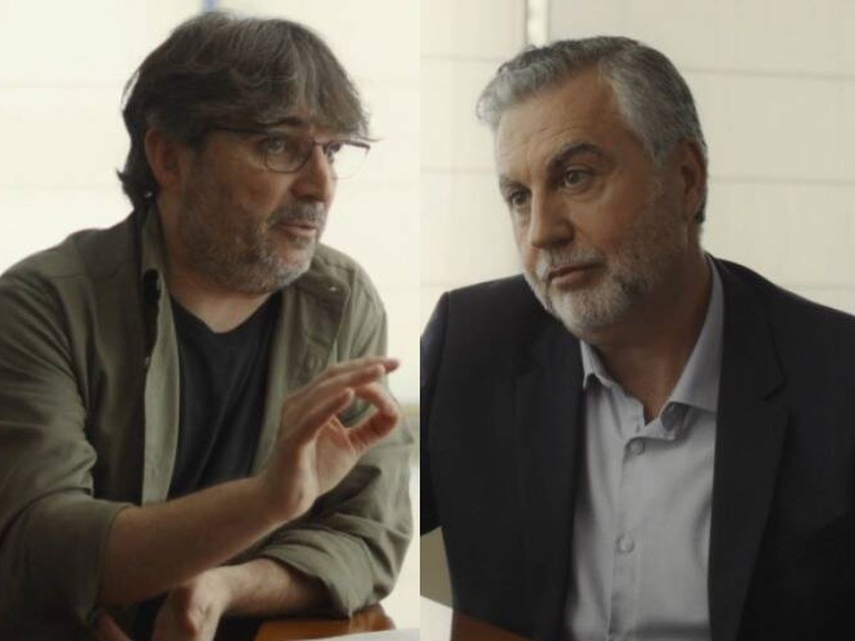 Foto: Jordi Évole junto a Carlos Alsina en 'Lo de Évole'. (Atresmedia)
