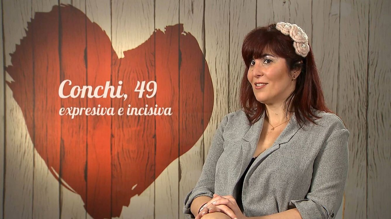 Conchi, en 'First Dates'. (Cuatro)