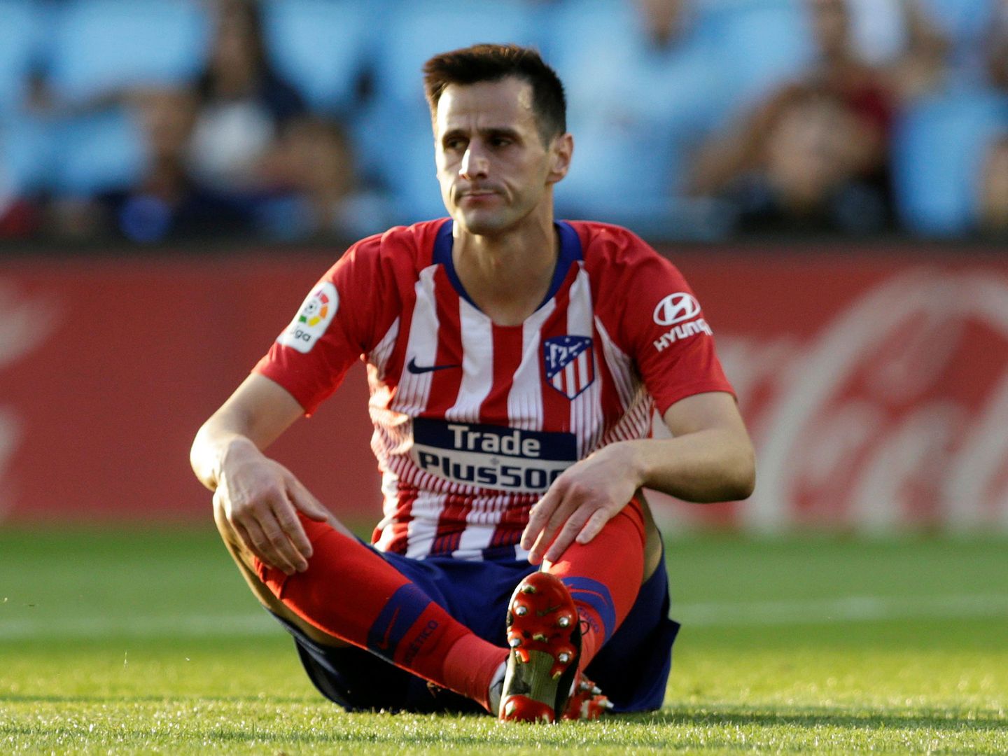 En Vigo, los seis fichajes del Atlético fueron suplentes. (Reuters)