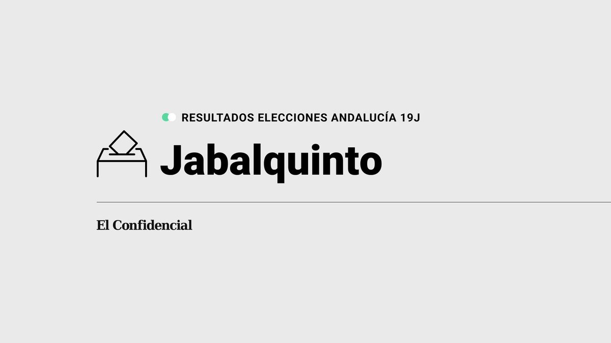 Resultados en Jabalquinto de elecciones en Andalucía: el PSOE-A, partido más votado