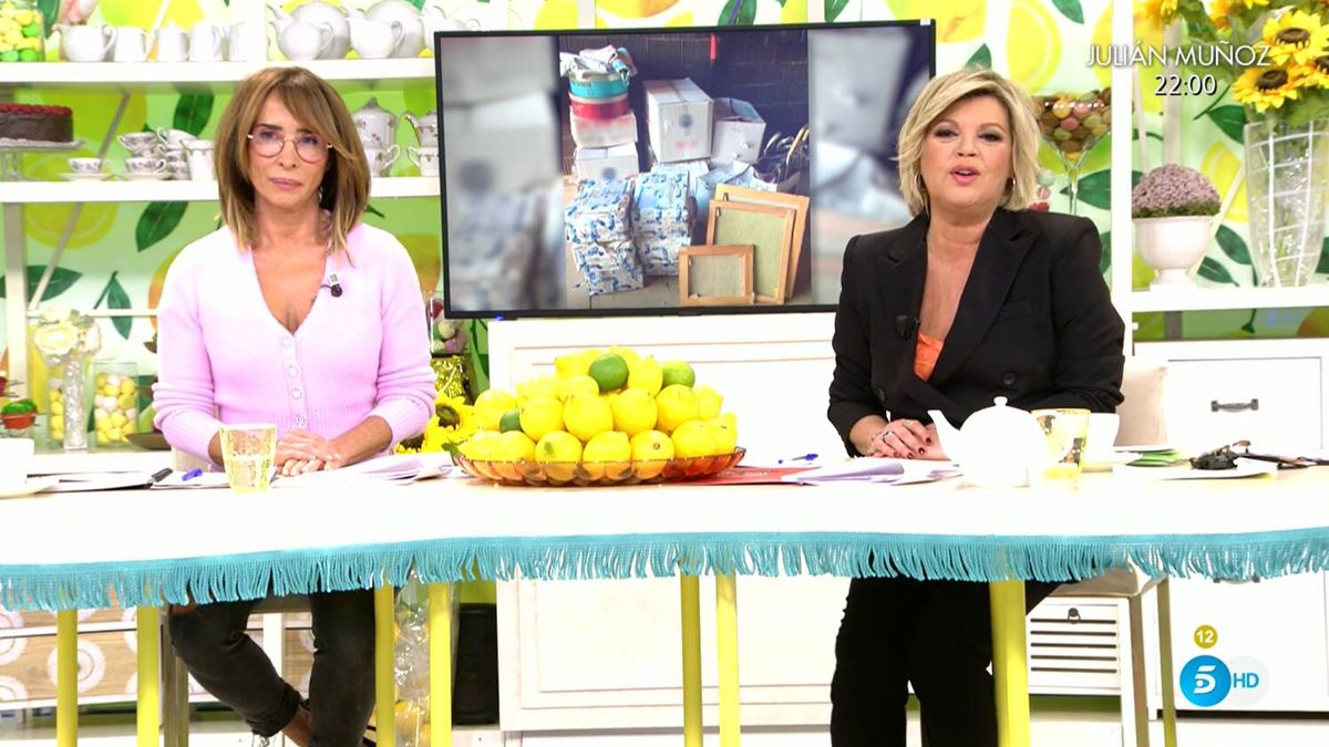 "Eso está mal, es feo": Terelu deja en evidencia a María Patiño en 'Sálvame Lemon Tea'