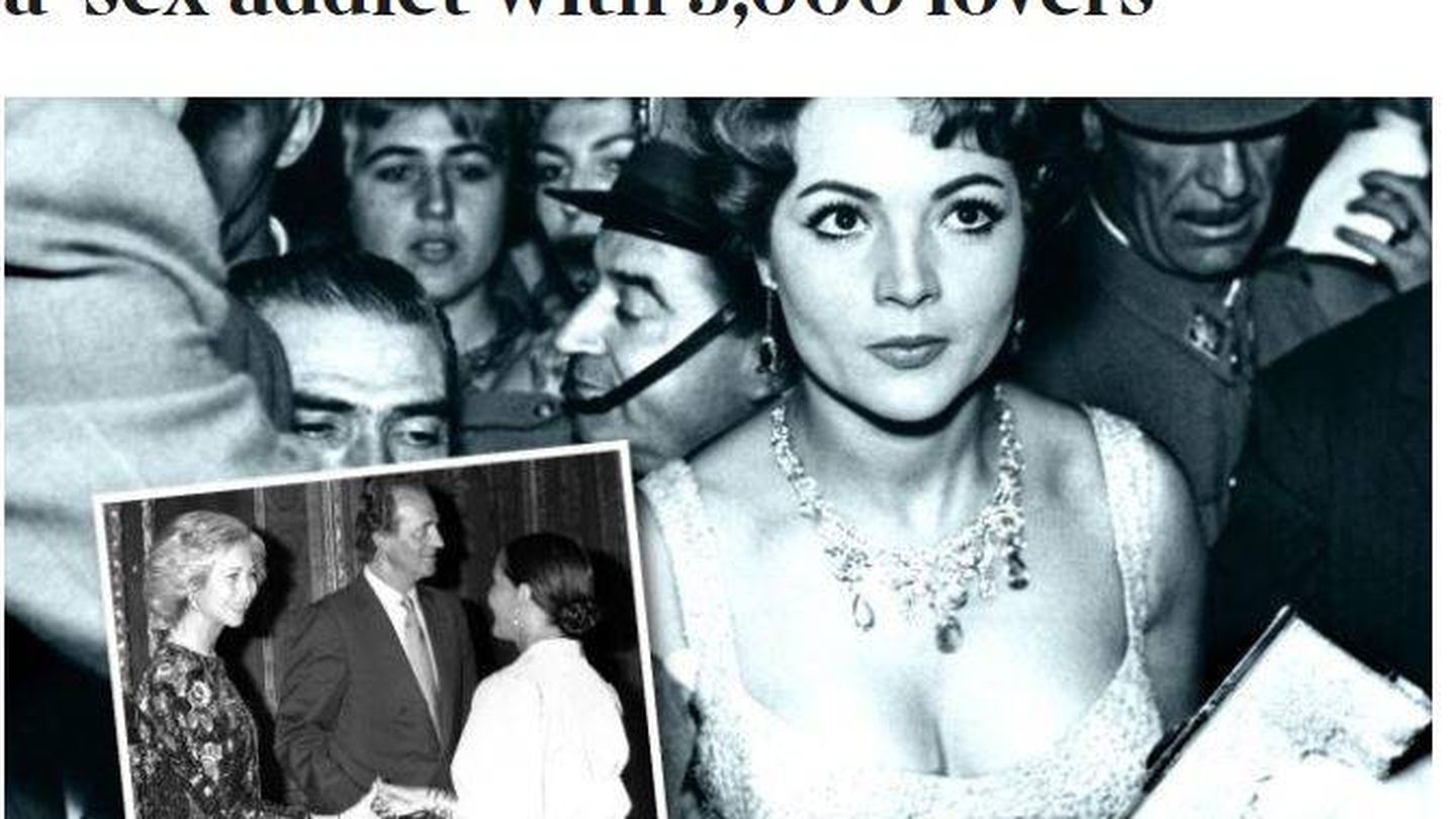 Noticia de 'The Times' sobre el rey Juan Carlos. 