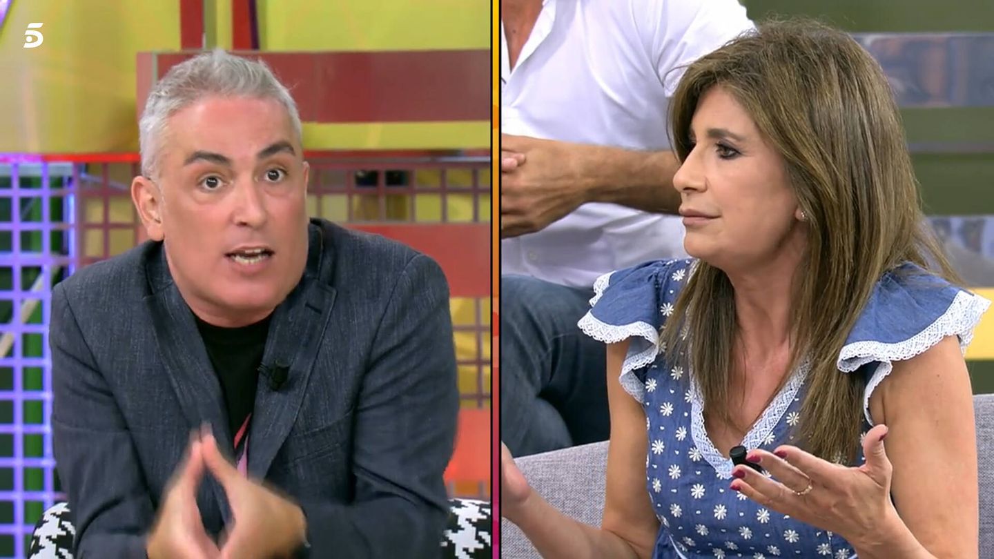 Kiko Hernández contra Gema López. (Mediaset)