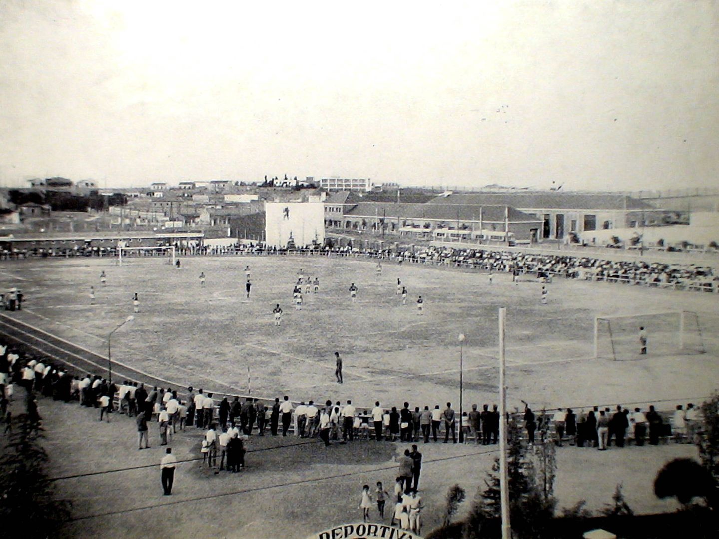 El campo de fútbol de la EMT en los años 60 (Urbancidades)