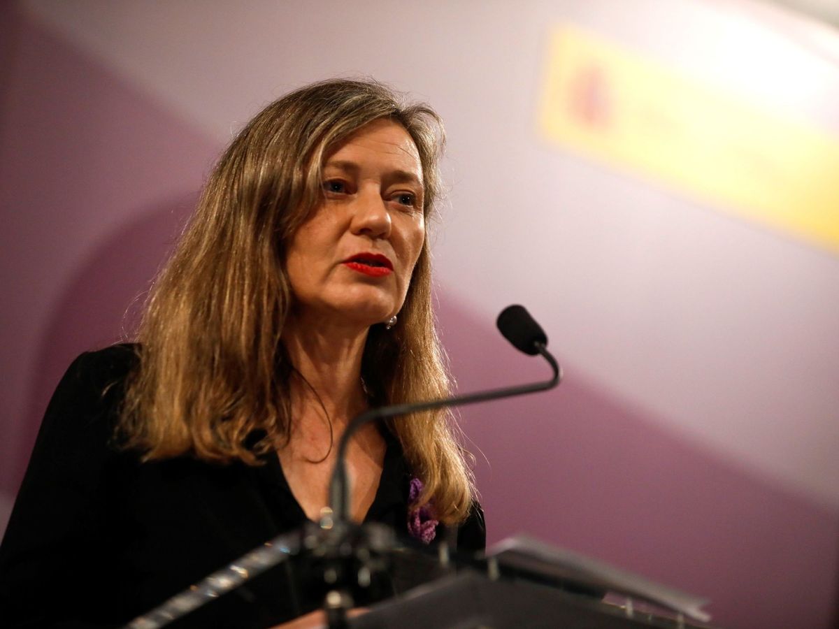 Foto:  La Delegada del Gobierno Contra la Violencia de Género, Victoria Rosell. (EFE)