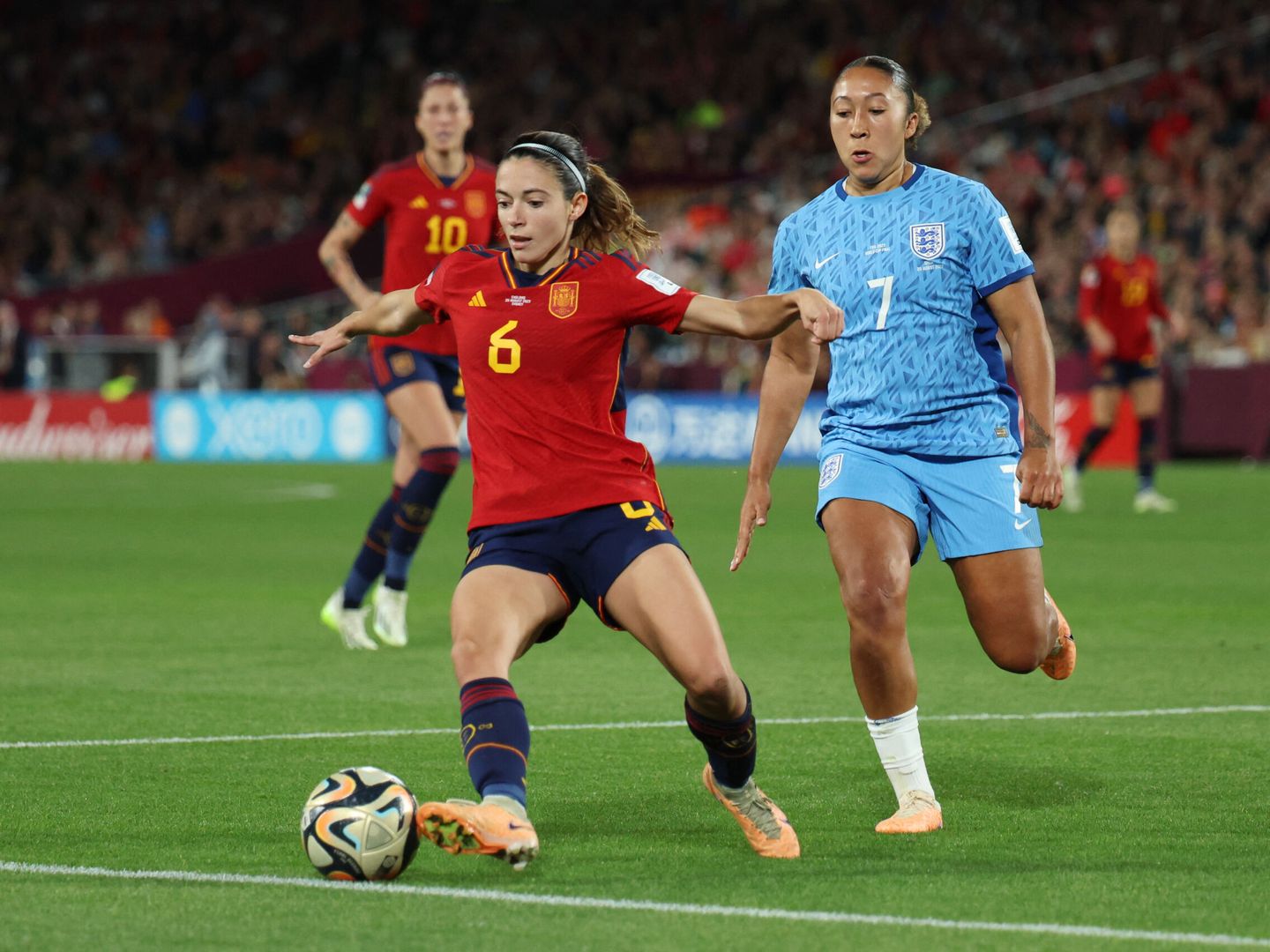 Aitana Bonmatí, MVP del Mundial femenino 2023, en la final entre España e Inglaterra (REUTERS/Asanka Brendon Ratnayake)