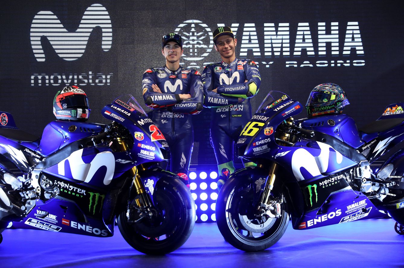 El equipo oficial de Yamaha no gana una carrera de MotoGP desde el Gran Premio de los Países Bajos 2017. (Reuters)
