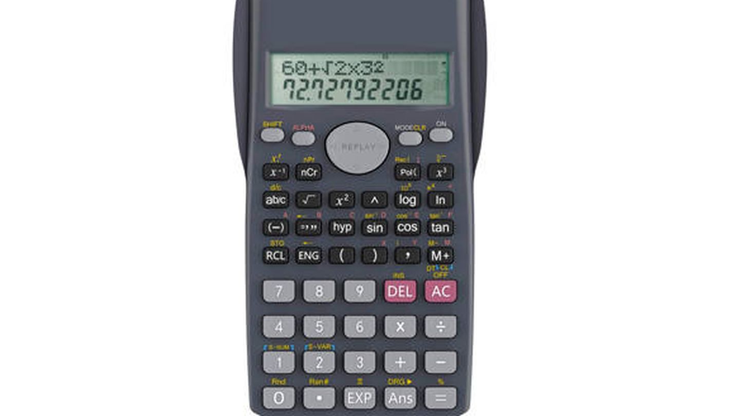 Calculadora científica de 2 líneas Helect H-1002