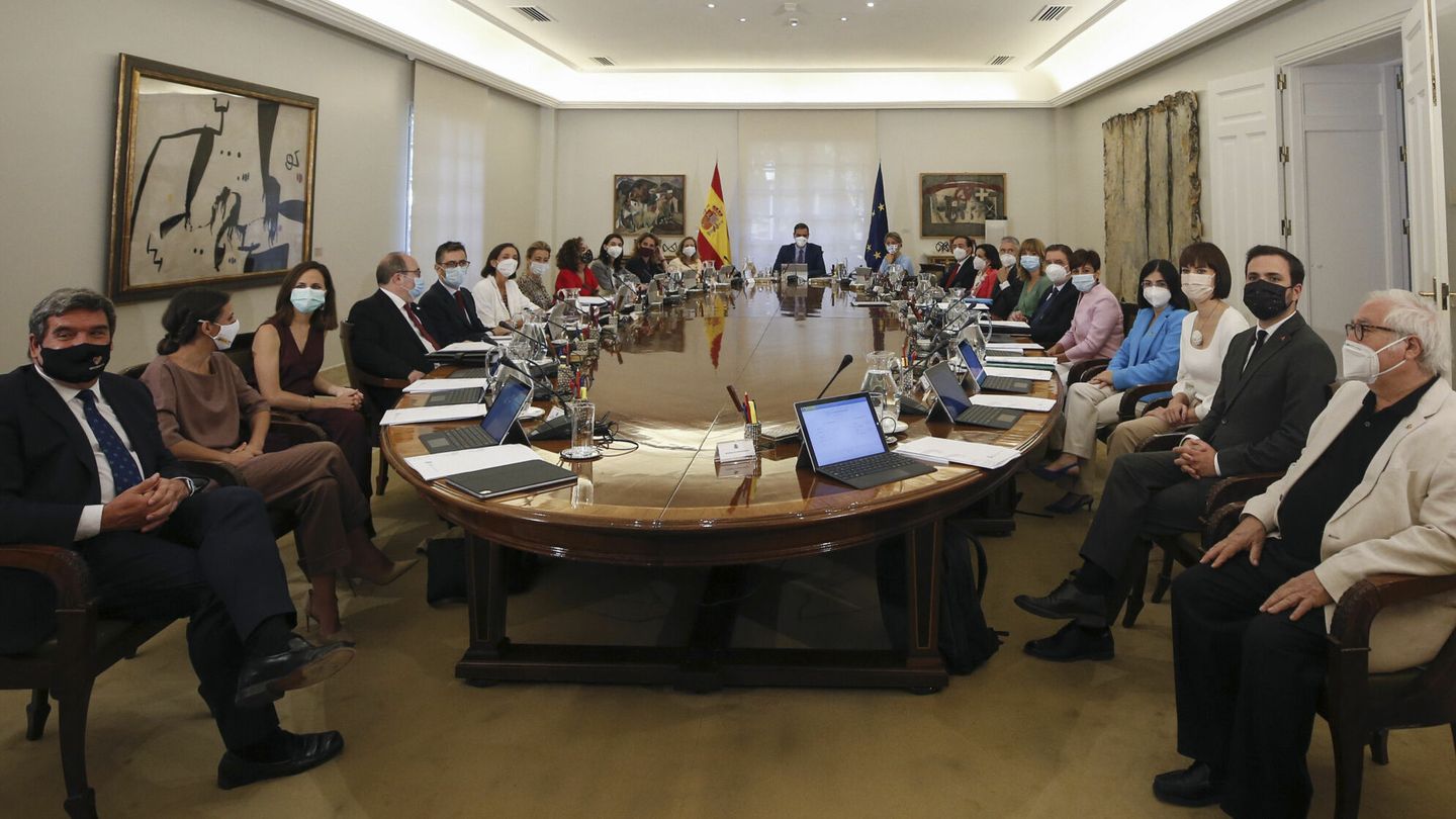 Nueva composición del Consejo de Ministros. (EFE)