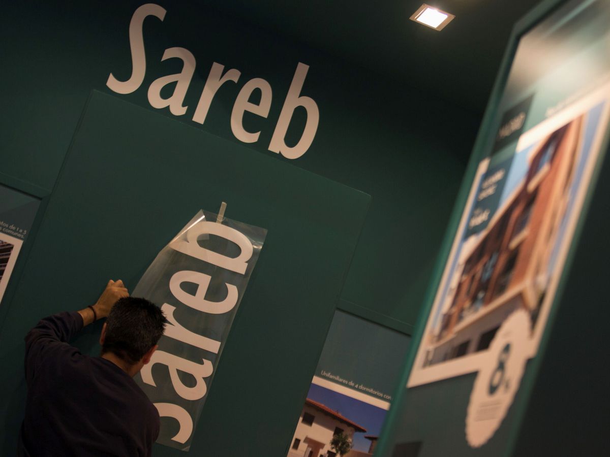 Foto: Logo de Sareb. (Sergio Pérez/Reuters)