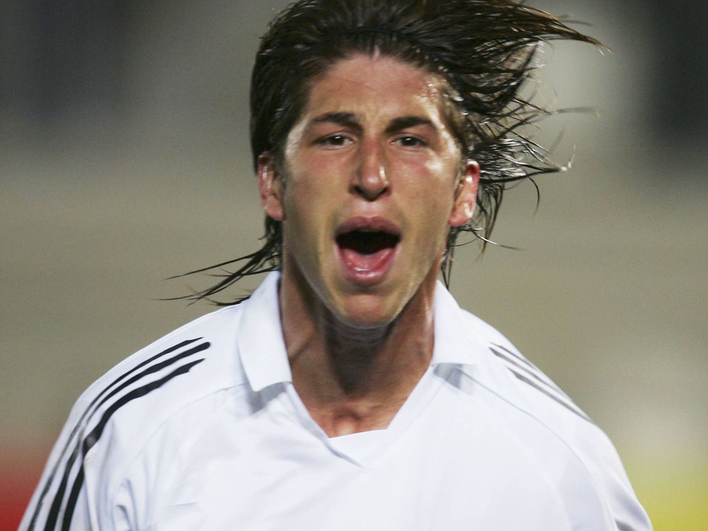 Sergio Ramos en 2005. (Getty)