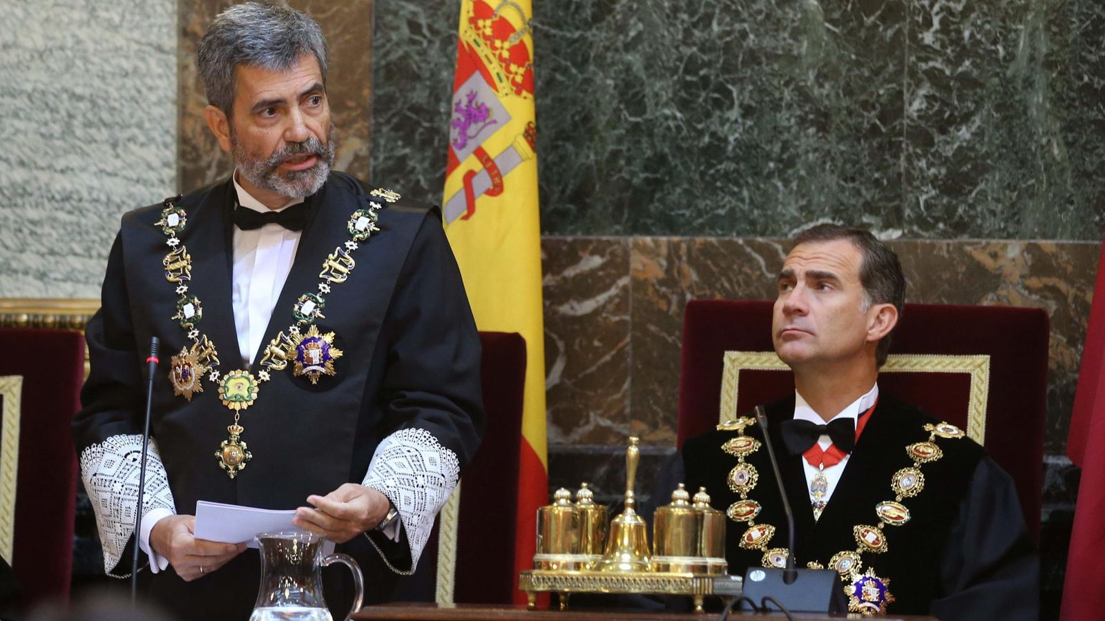 Foto: Carlos Lesmes, presidente del Tribunal Supremo y del Consejo General del Poder Judicial. (EFE)