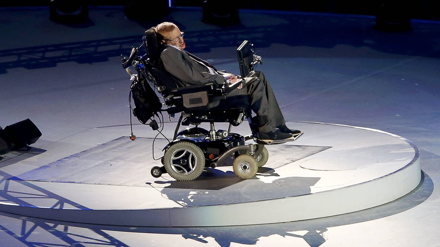 Stephen Hawking, en la inauguración de los Juegos Paralímpicos de Londres 2012 | EFE 