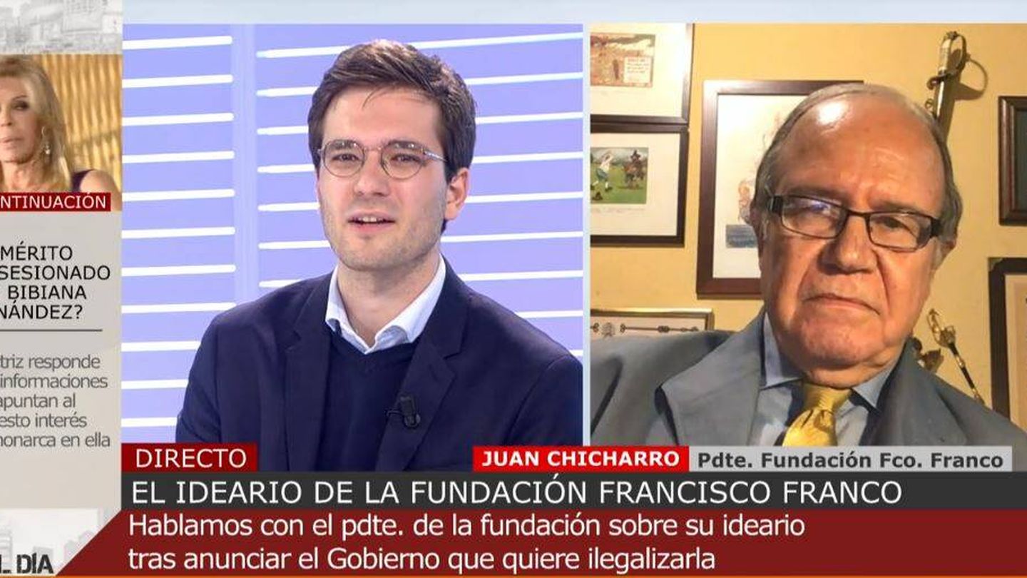 Alan Barroso y Juan Chinarro en 'Cuatro al día'. (Mediaset España)