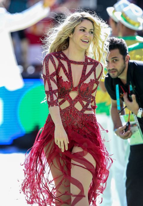 Foto: Shakira en la clausura del Mundial de Brasil (Gtres)