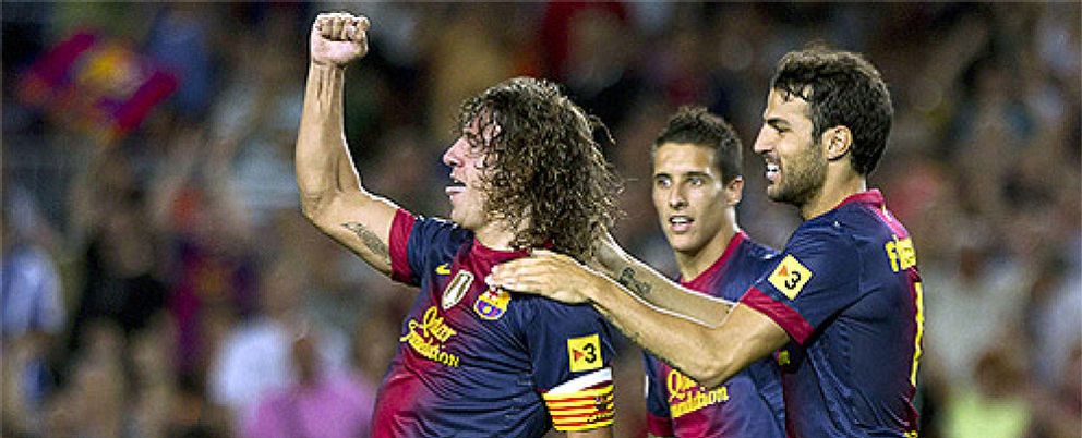 Foto: La sinfonía del Barça sigue sonando igual de bien con Tito Vilanova en el banquillo