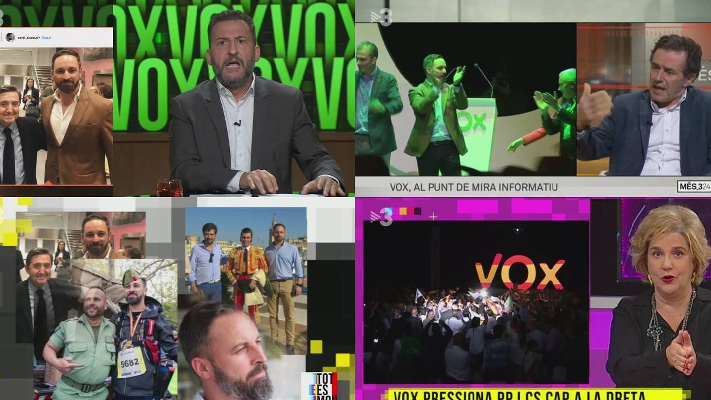 Vox, el tema estrella en TV3 durante la última semana.