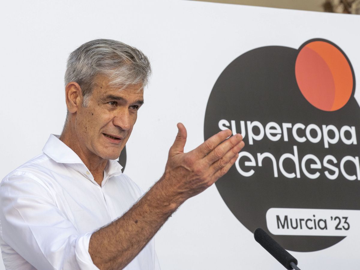Foto: El presidente del campeonato, durante un acto. (EFE/Marcial Guillén)