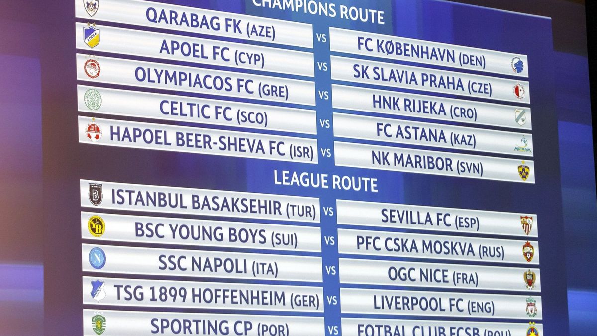 El Sevilla se medirá al Istambul Basaksehir en la previa de la Champions League
