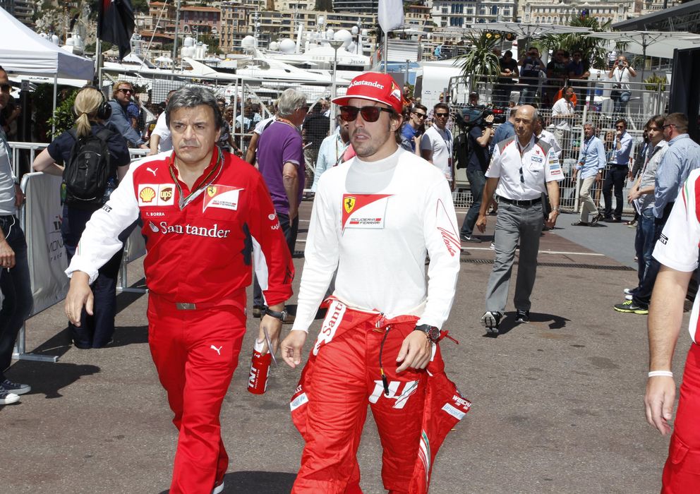 Foto: Fernando Alonso en el GP de Mónaco.