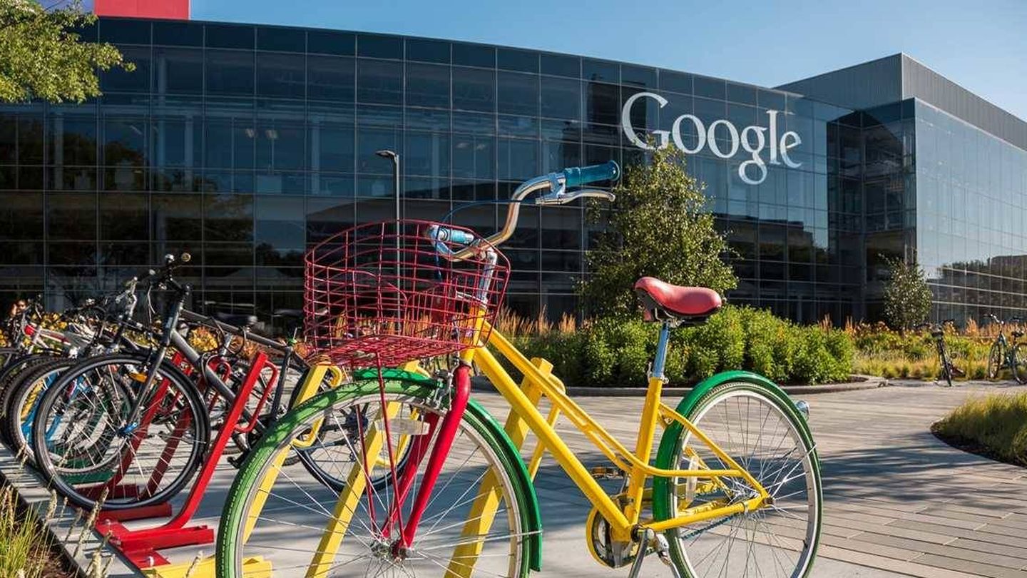 Sede de Google en Mountain View, en pleno Silicon Valley (California).