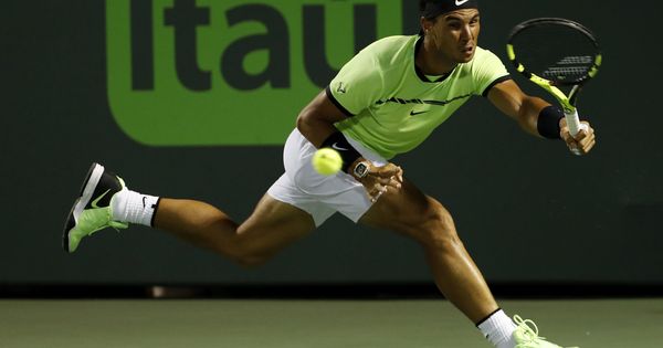 Foto: Nadal ha jugado cuatro veces la final del Masters 1000 de Miami y ha perdido las cuatro. (Reuters)