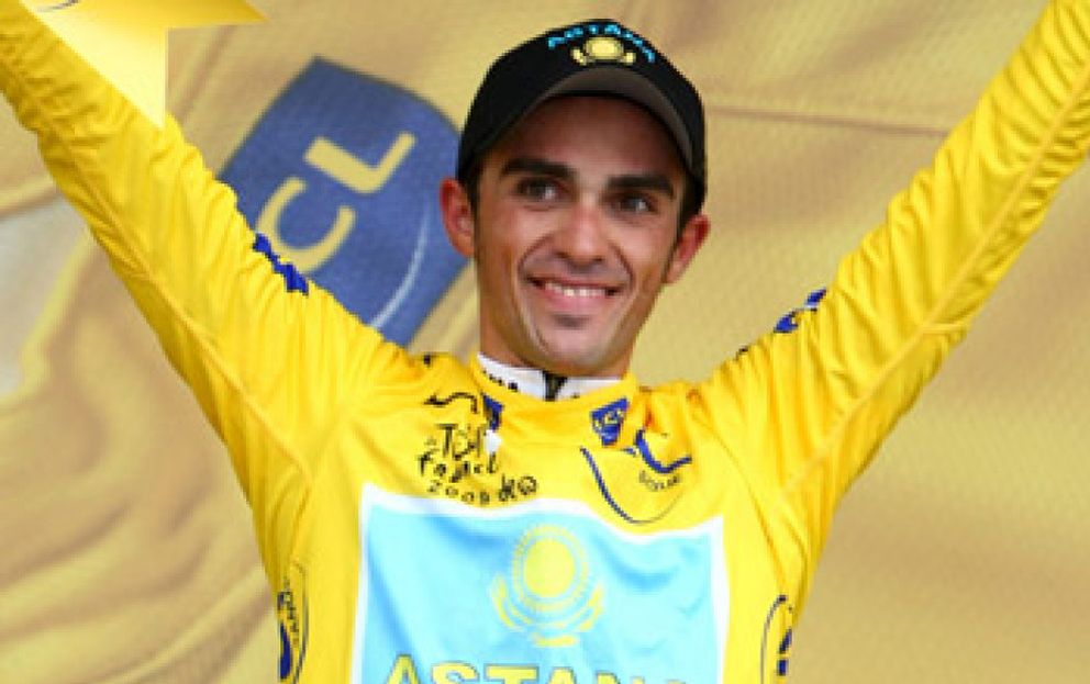 Foto: Contador, virtual ganador del Tour de Francia