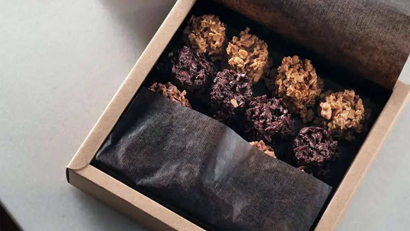 Rocas de chocolate de Costiña Chocolat. (latrastiendasanxenxo)
