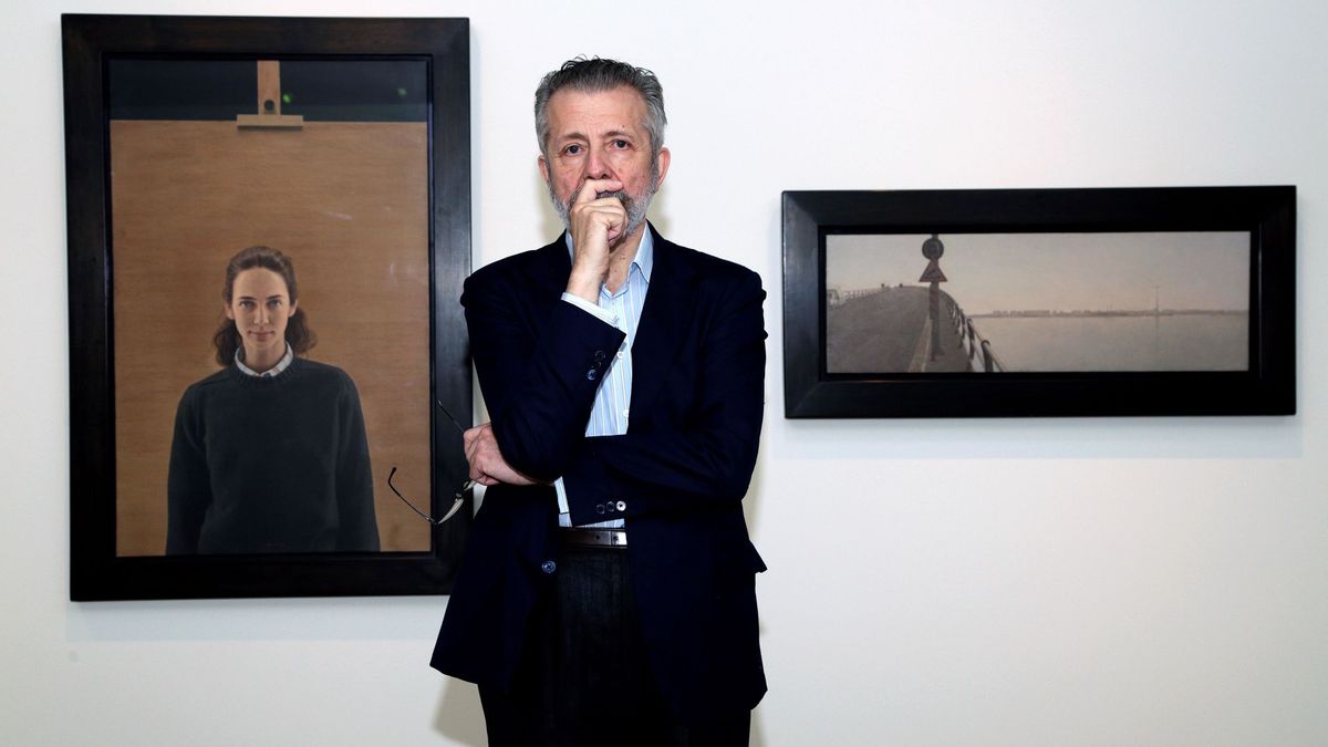 Hernán Cortés, pintor de presidentes y reyes: "Rajoy tiene una cabeza para pintarla"