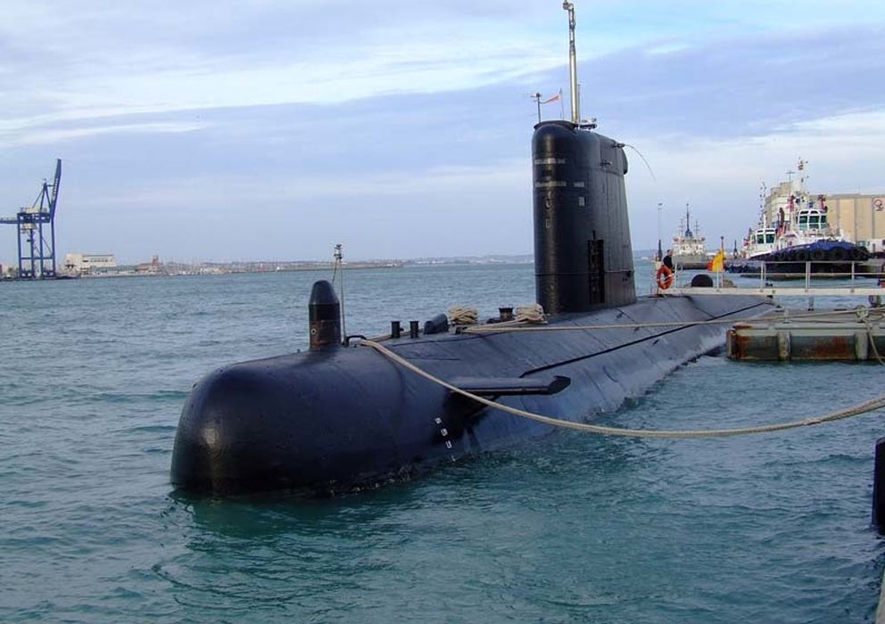 Foto: Submarino de la serie S-70 al que sustituirá el S-80. (Armada Española)
