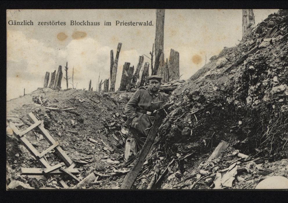 Foto: Soldado en la Primera Guerra Mundial (Archivo Europeana)