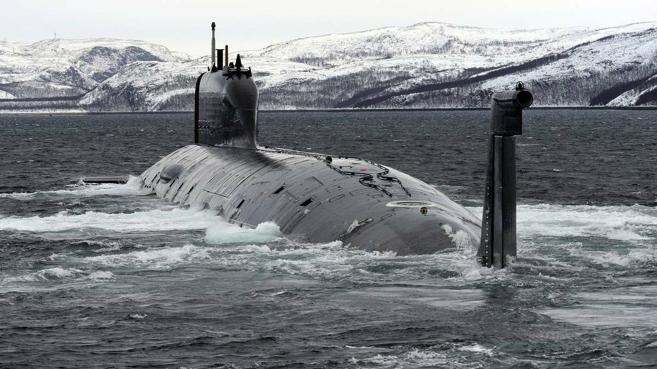 Foto: Un submarino nuclear de cuarta generación clase Yasen. (TASS)