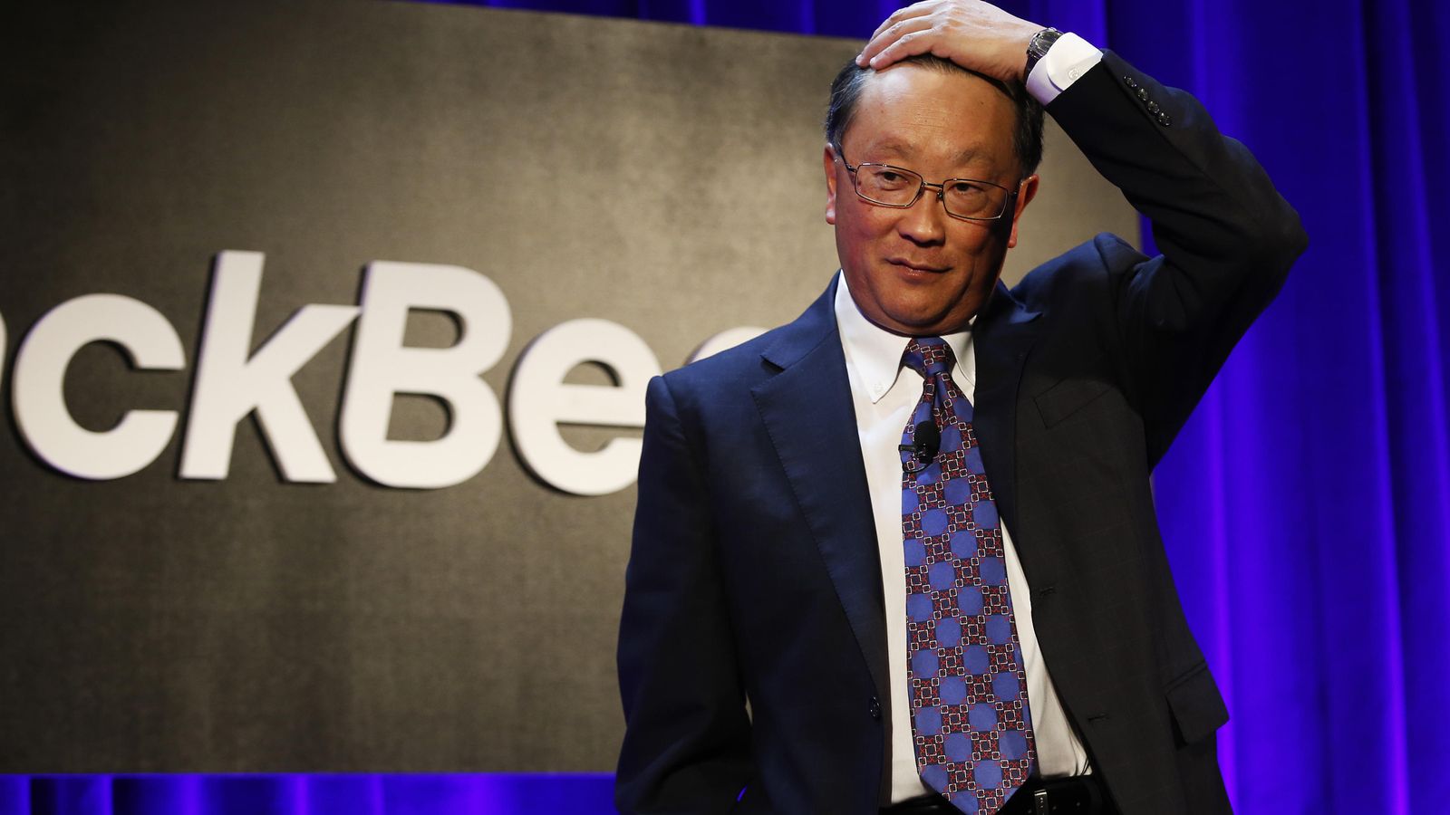 Foto: El consejero delegado de BlackBerry, John S. Chen. (Reuters)