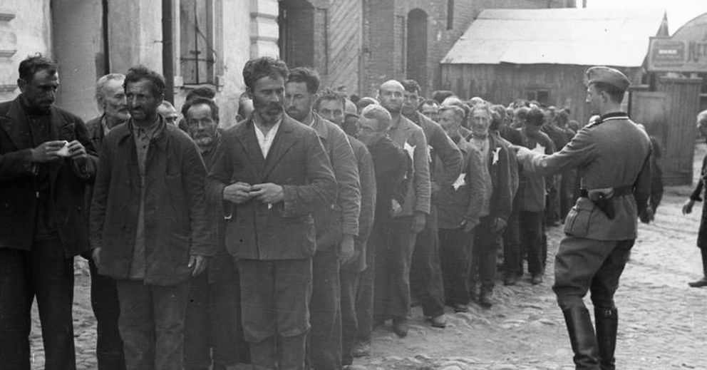 Prisioneros judíos durante la Segunda Guerra Mundial (CC)