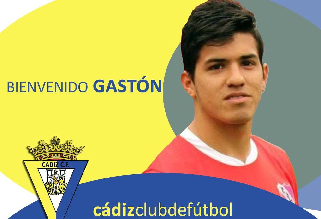 Gastón del Castillo (Foto: Twitter @Cadiz_CF)