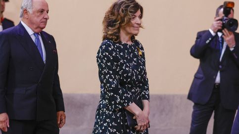 Homenaje a Leonor, vestidos de IQ y un tacón compartido con la infanta Cristina: los looks de las aristócratas en su visita a Felipe VI