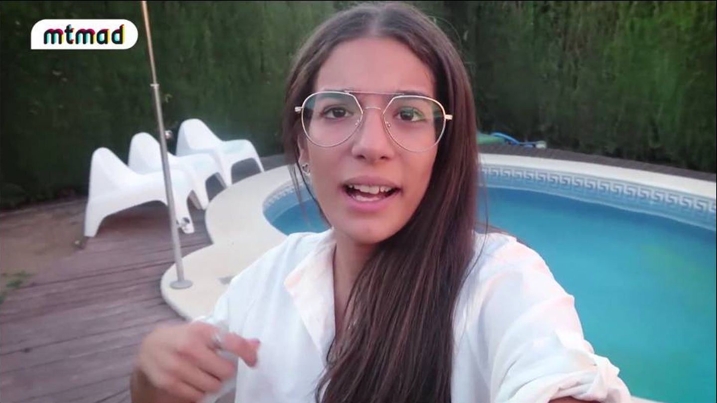 Alma Bollo, en su primer vídeo de Mtmad. (Mediaset)