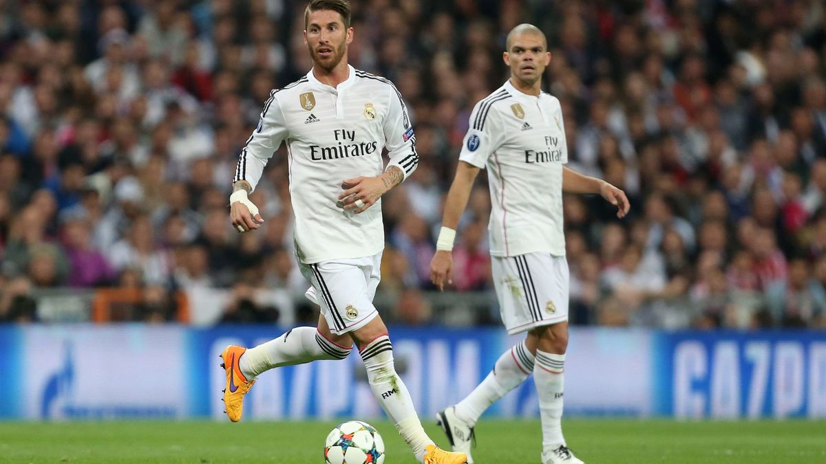 Pepe-Sergio Ramos: la vertiginosa cuesta abajo de un tándem que debe reflotar Zizou