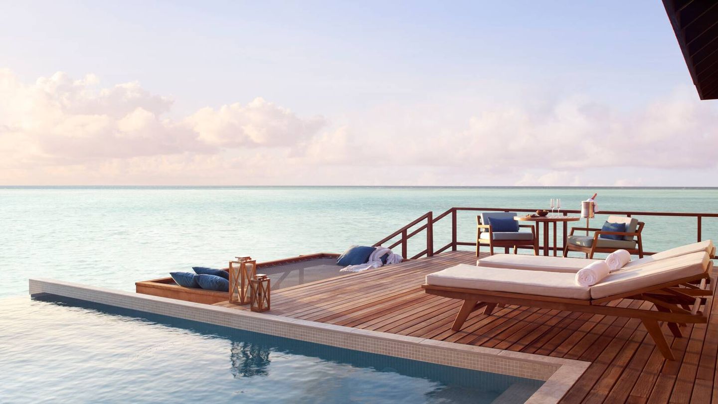 Beach Pool Villa en Anantara Veli Maldives Resort. (Cortesía)