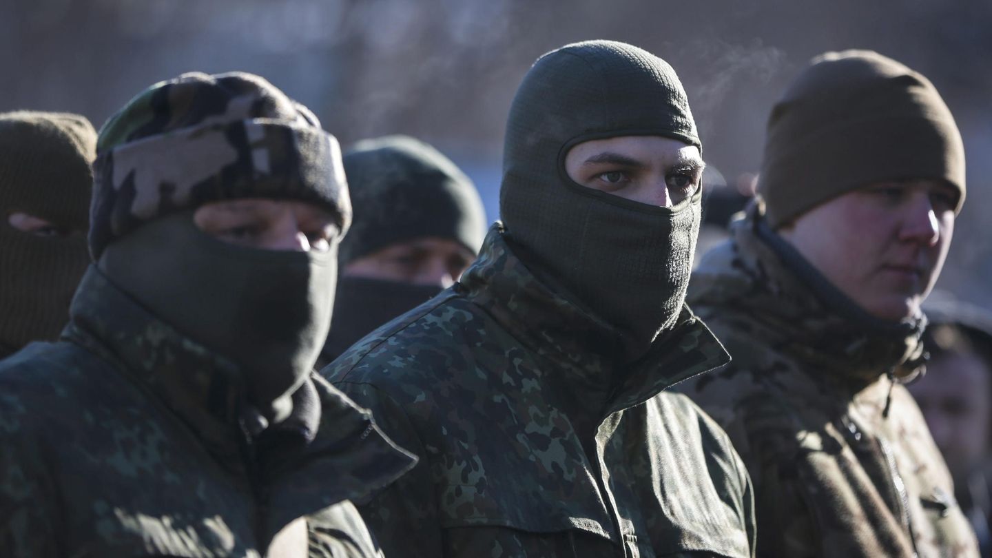 Milicias prorrusas en Ucrania. (EFE)