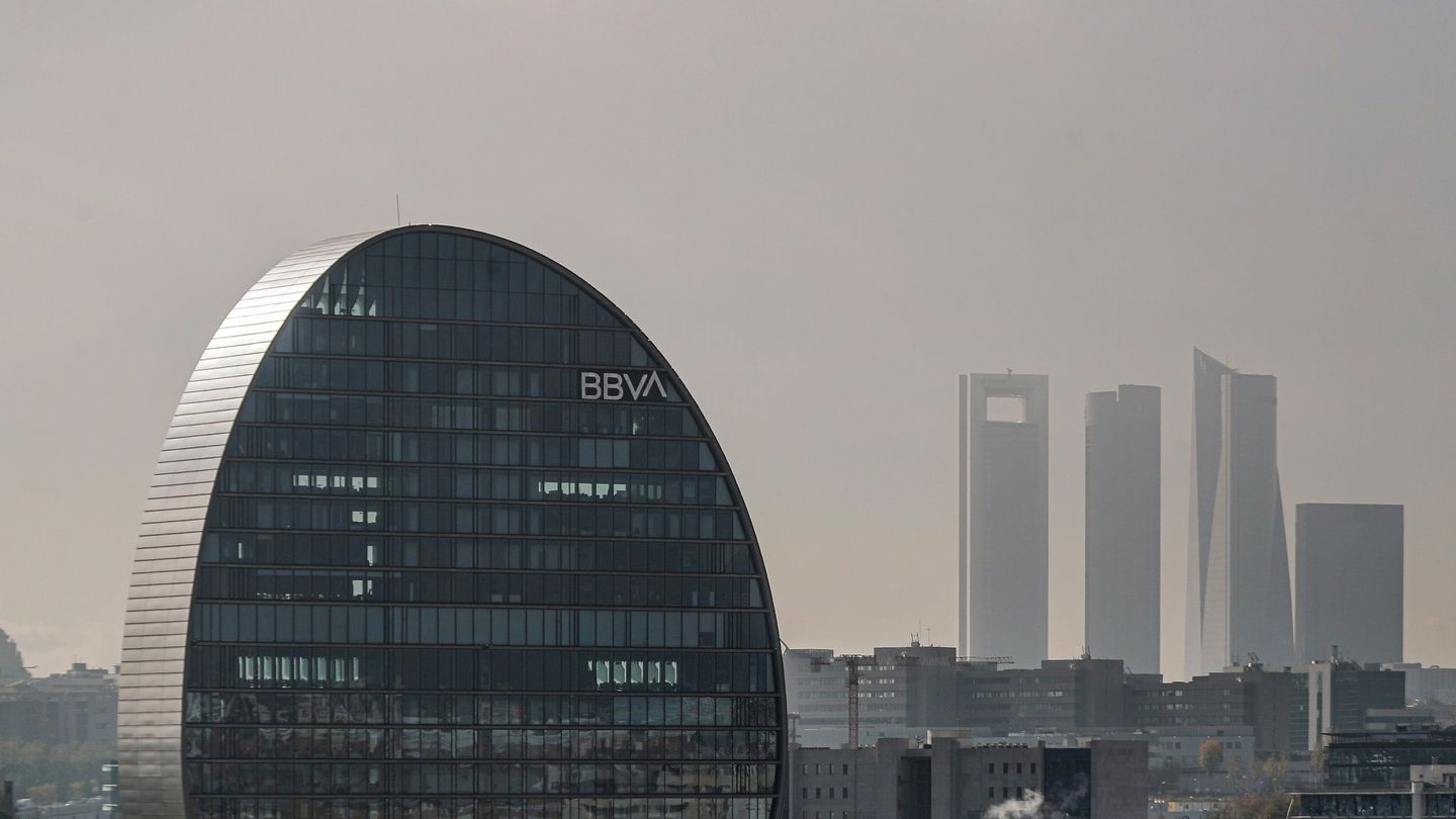 Sede corporativa de BBVA, en Madrid. (EFE/Emilio Naranjo)
