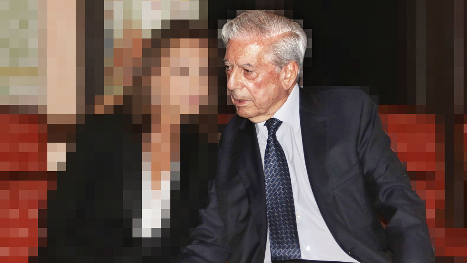 Foto: Vargas Llosa junto a su amada. (EFE)