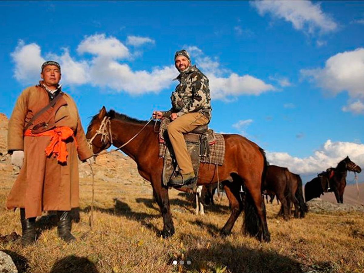 Foto: Donald Trump jr. durante su viaje a Mongolia en agosto de 2019 (Foto: Instagram)