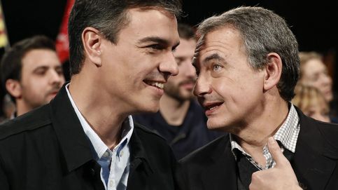 Sánchez y Zapatero escenifican su reconciliación frente al 'procés': Primero las leyes y luego la voluntad de los hombres”