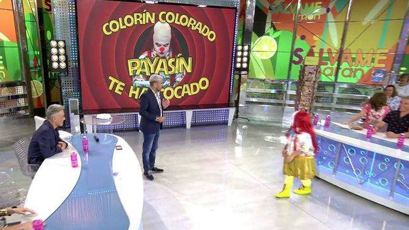 Payasín, nuevo colaborador de 'Sálvame'. (Telecinco)
