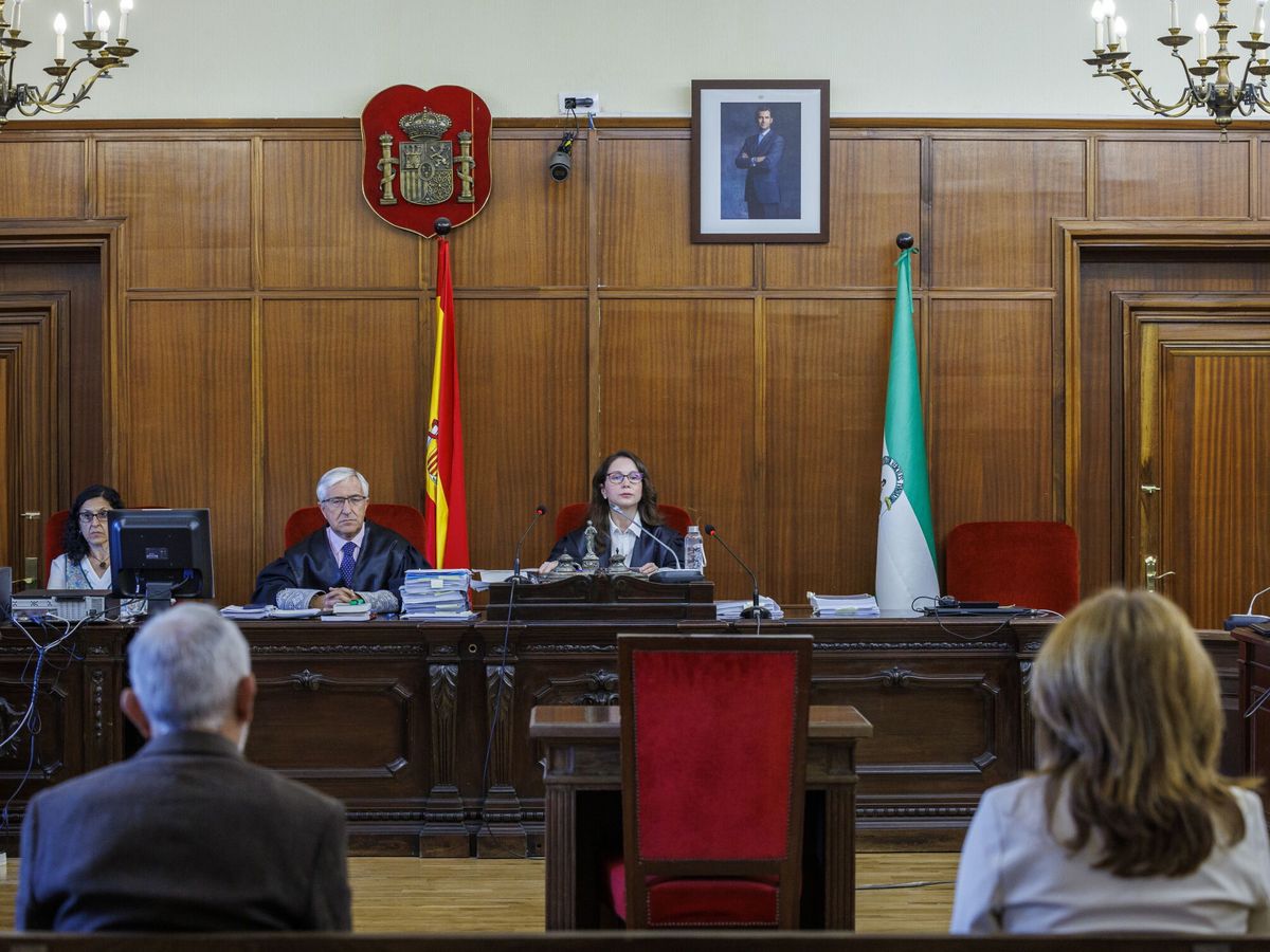 Foto: Comienza en la audiencia de Sevilla el juicio de la Faffe sobre gastos en prostíbulos. (EFE/Julio Muñoz)